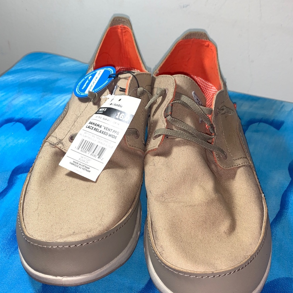 Columbia PFG Boat Men's Shoes Sz 16 NWT